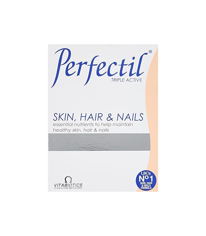 Vitabiotics Perfectil Triple-Active Beleza Multivitamínico | Pele, Unhas e Cabelos Vitaminas | Saúde e crescimento do cabelo, fo
