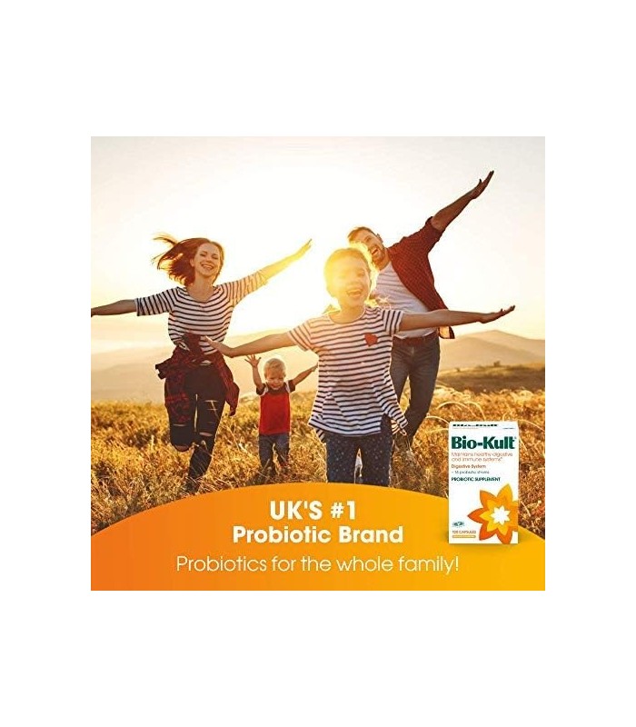Probióticos Avançados Bio-Kult -14 Cepas, Suplemento Probiótico, Probióticos para Adultos, Lactobacillus Acidophilus, Sem Necess