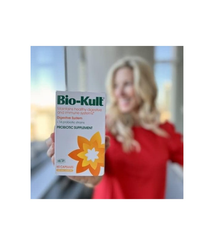Probióticos Avançados Bio-Kult -14 Cepas, Suplemento Probiótico, Probióticos para Adultos, Lactobacillus Acidophilus, Sem Necess