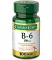 Natureøs Bounty Vitamina B6, Suporta Metabolismo Energético e Saúde do Sistema Nervoso, 100mg, Comprimidos, 100 Ct