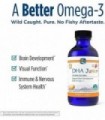 Nordic Naturals Pro DHA Junior, morango - 4 onças - 530 mg de ômega-3 total com EPA e DHA - Desenvolvimento do cérebro e função