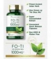 Carlyle Fo-Ti 1000mg | 180 Cápsulas | Raiz He-Shou-Wu | Erva Tradicional | Suplemento não transgênico e sem glúten