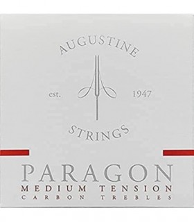 AA Augustine Augustine Paragon Red Cordas para guitarra clássica de carbono de média tensão