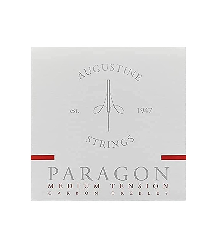 AA Augustine Augustine Paragon Red Cordas para guitarra clássica de carbono de média tensão