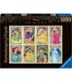 Ravensburger Disney Princesas Art Nouveau Quebra-cabeça de 1000 peças para adultos - 16504 - Cada peça é única, a tecnologia Sof