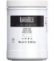 Tinta acrílica para corpo pesado profissional Liquidex, pote de 32 onças (946 ml), branco de titânio