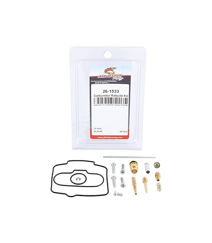 Kit de reconstrução do carburador All Balls Racing, vermelho