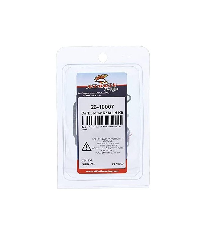 Kit de reconstrução do carburador All Balls Racing