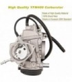 Kit de carburador YFM400 compatível com Yamaha Kodiak 400 YFM 400 YFMCarb, substituição para carburador Yamaha YFM400, carburado
