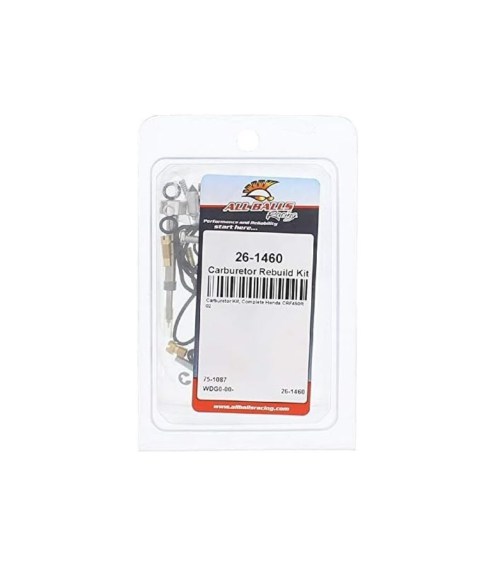 Novo kit de reconstrução de carburador All Balls para Honda CRF 450 R 2002