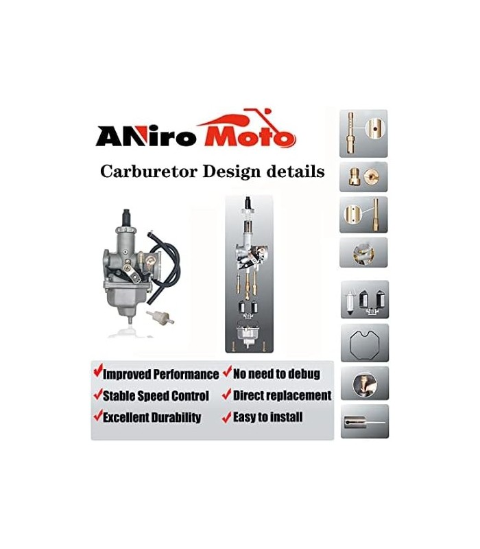 Carburador Compatível com HONDA XR, XR100R, CRF100F (Adequado: XR100 XR100R CRF100F)