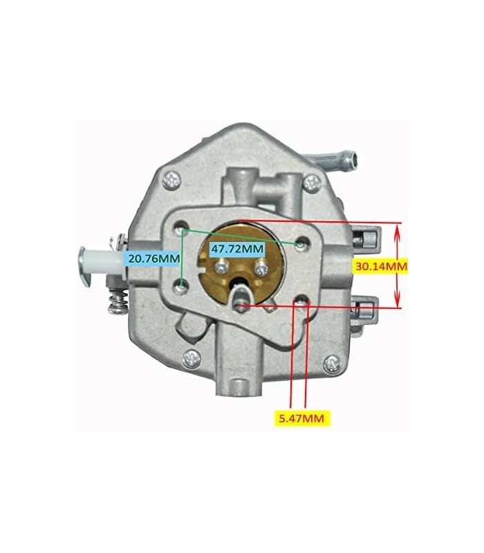 Carburador JDLLONG Adequado para motores Stratton Series Vanguard 16 Hp