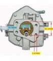 Carburador JDLLONG Adequado para motores Stratton Series Vanguard 16 Hp