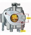Carburador JDLLONG Adequado para motores Stratton Series Vanguard 16 Hp