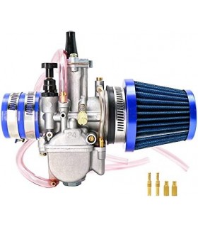 carburador carburador com coletor de admissão filtro de ar sobressalente kit jato principal universal adequado para scooter moto