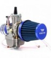 carburador carburador com coletor de admissão filtro de ar sobressalente kit jato principal universal adequado para scooter moto