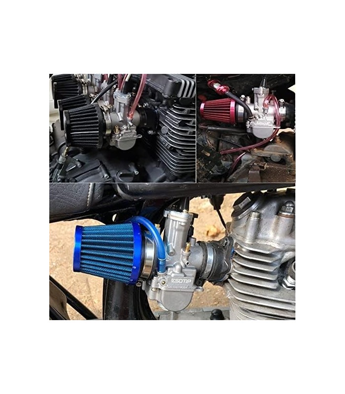 carburador carburador com coletor de admissão filtro de ar sobressalente kit jato principal universal adequado para scooter moto