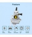 Autopeças Carburador Carb Fit para Yamaha DT100 DT125 DT175 RT100 RT180 TTR125 TTR125E TTR125L TTR125 LE Wheel 200