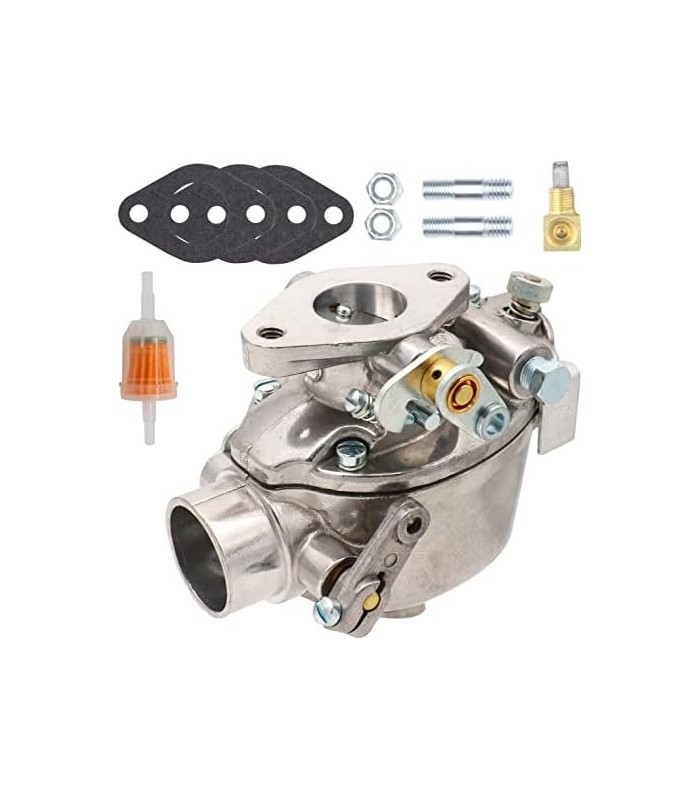 NENKUTEN Carburador R92 Carb para IH-Farmall Tractor A AV B BN C Super A Super C com filtro de juntas, Substitui R93M RRDB D TSX