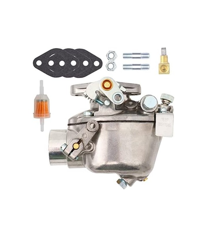 NENKUTEN Carburador R92 Carb para IH-Farmall Tractor A AV B BN C Super A Super C com filtro de juntas, Substitui R93M RRDB D TSX