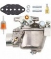 NENKUTEN Carburador R92 Carb para IH-Farmall Tractor A AV B BN C Super A Super C com filtro de juntas, Substitui R93M RRDB D TSX