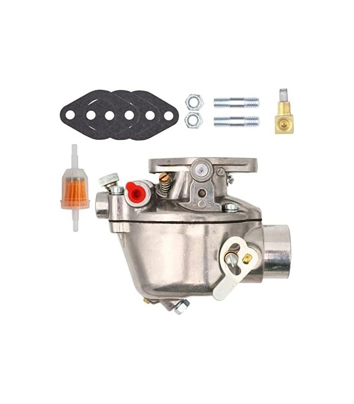 NENKUTEN Carburador R92 Carb para IH-Farmall Tractor A AV B BN C Super A Super C com filtro de juntas, Substitui R93M RRDB D TSX