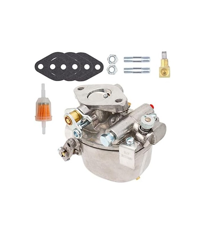NENKUTEN Carburador R92 Carb para IH-Farmall Tractor A AV B BN C Super A Super C com filtro de juntas, Substitui R93M RRDB D TSX