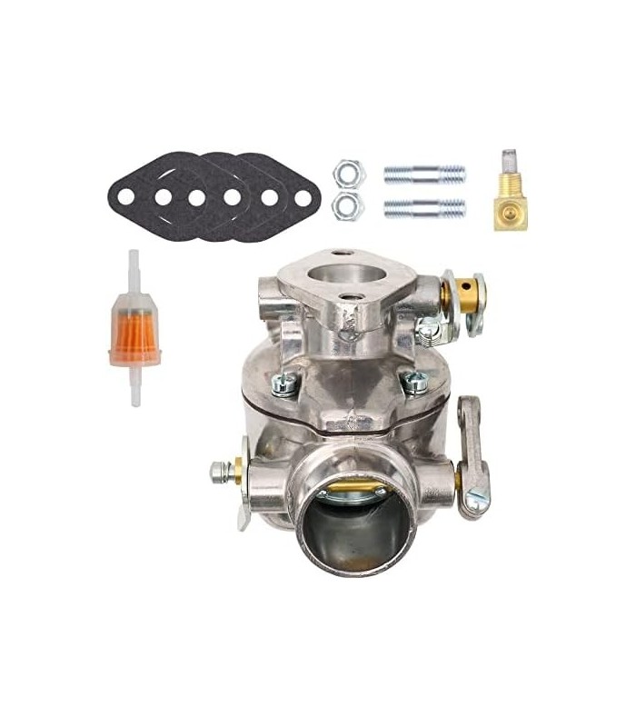 NENKUTEN Carburador R92 Carb para IH-Farmall Tractor A AV B BN C Super A Super C com filtro de juntas, Substitui R93M RRDB D TSX