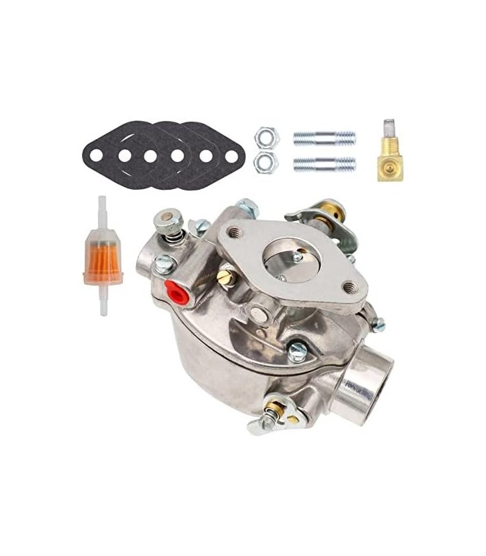 NENKUTEN Carburador R92 Carb para IH-Farmall Tractor A AV B BN C Super A Super C com filtro de juntas, Substitui R93M RRDB D TSX