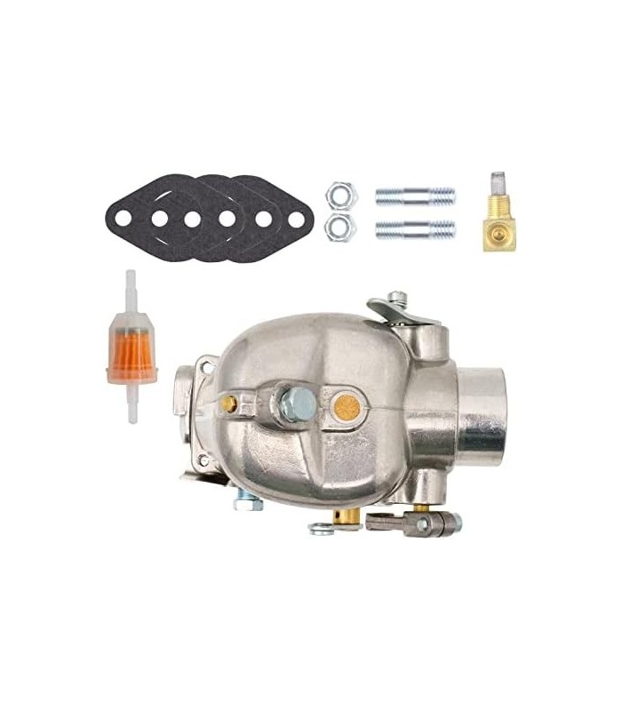 NENKUTEN Carburador R92 Carb para IH-Farmall Tractor A AV B BN C Super A Super C com filtro de juntas, Substitui R93M RRDB D TSX