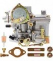 Carburador 34 PICT-3 para VW Beetles Super Beetles Dual Port 1600cc Motor 12V Refrigerado a Ar Tipo 1 Motores Automático Choke T