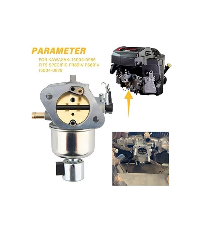 novo carburador se encaixa específico FR651V FS651V para Kawasaki Carb