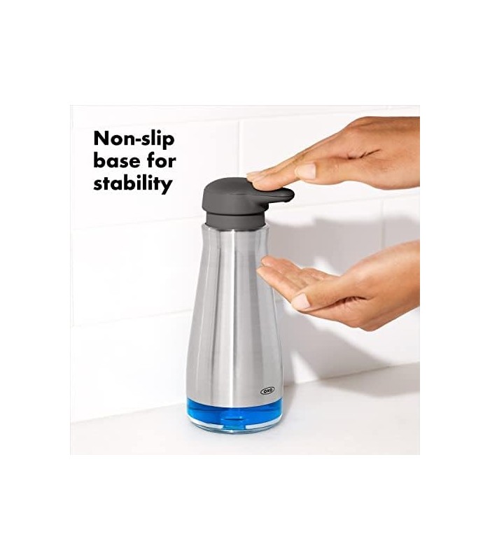 Dispensador de sabão em aço inoxidável OXO Good Grips