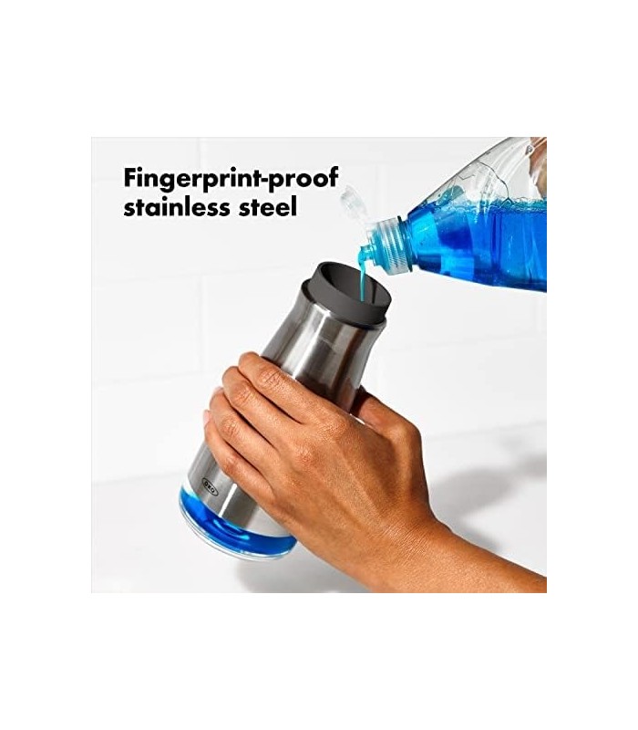 Dispensador de sabão em aço inoxidável OXO Good Grips
