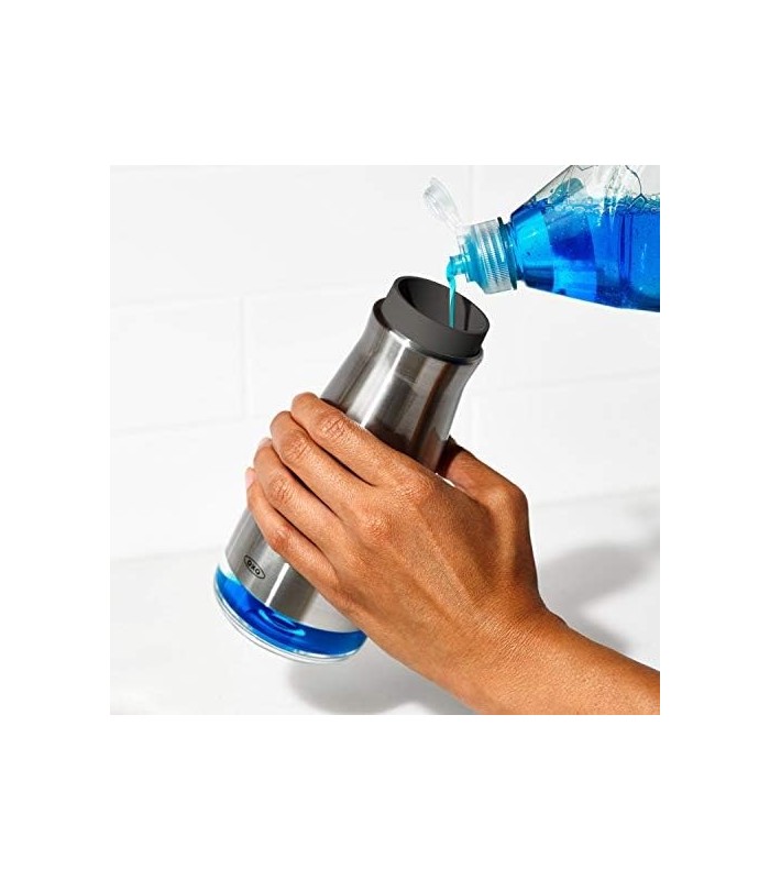 Dispensador de sabão em aço inoxidável OXO Good Grips