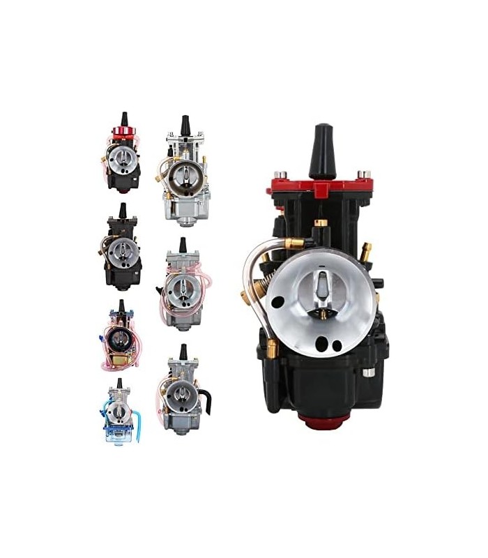 PWK 21mm Carburador Motocicleta Power Jet Carb Racing Performance Universal Para 50cc a 100cc Pit Dirt Bike Motocross Enduro Roa