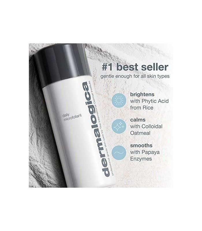 Dermalogica Daily Microfoliant, 0,45 Oz - Pó Esfoliante Facial com Enzima de Papaia e Ácido Salicílico