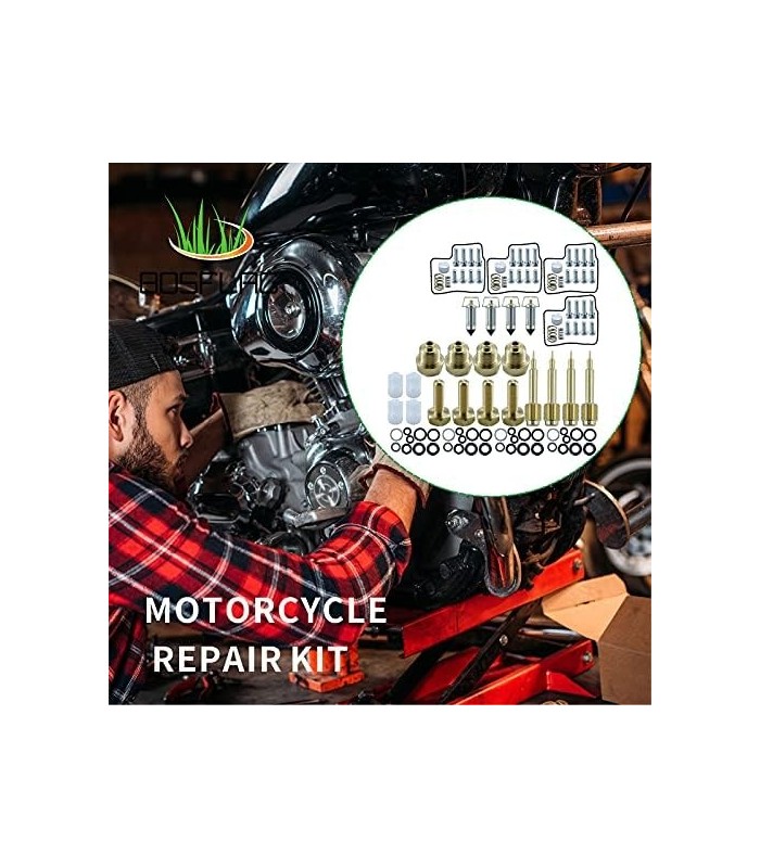 BOSFLAG 4 PACK V45 Magna Carburador Rebuild kit Substitui Carburador Kit Honda Magna VF750C, Honda Magna VF750C Pára-brisa, Kits