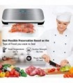 NutriChef PKVS Sealer | Kit de preservação do sistema de vedação de ar a vácuo automático | Compacto | Testado em laboratório |