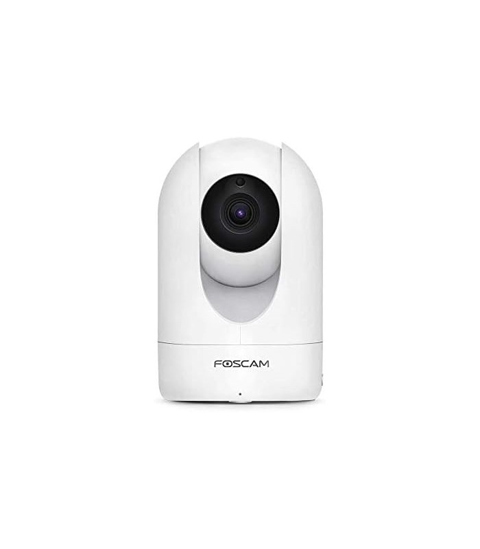 FOSCAM Home Security Camera R4S 4MP(2K) WiFi Camera, Wireless IP Indoor Camera com AI Human Detection & Sound Detection, 33ft Vi