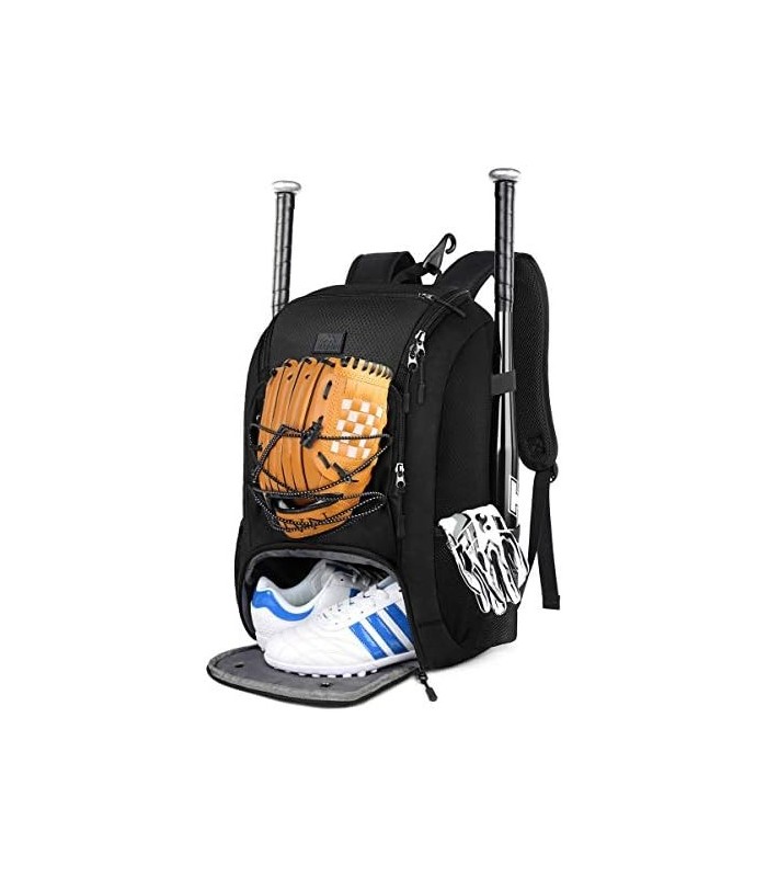 Bolsa de beisebol juvenil MATEIN bolsa de softball com bolso para chuteiras para meninas meninos adultos mochila de beisebol