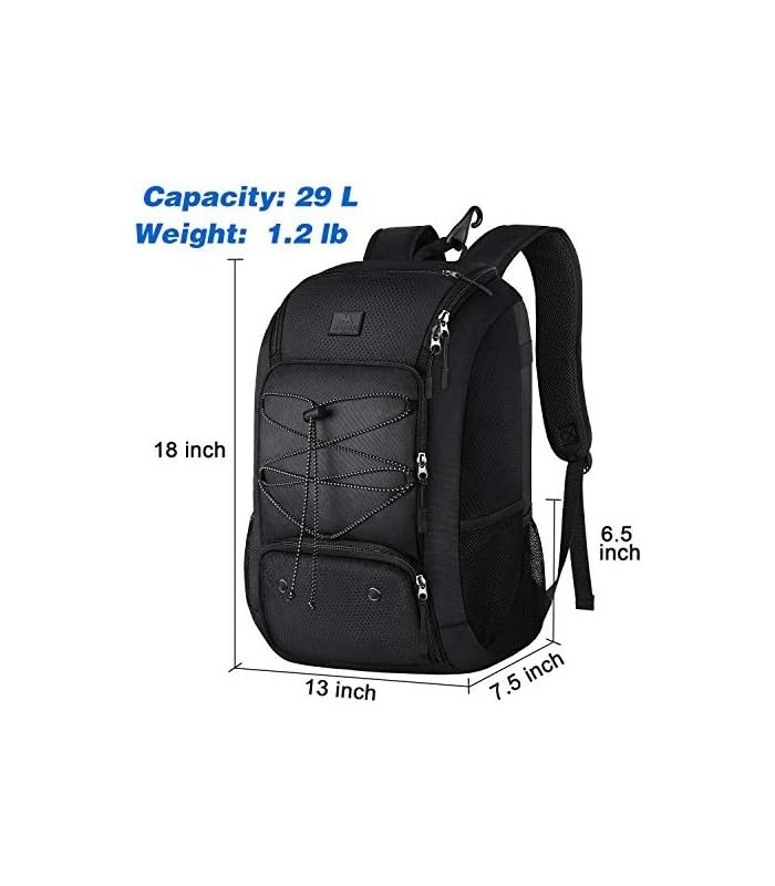 Bolsa de beisebol juvenil MATEIN bolsa de softball com bolso para chuteiras para meninas meninos adultos mochila de beisebol