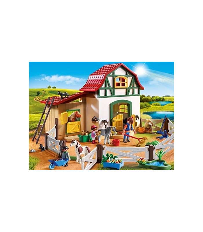 PLAYMOBIL Fazenda de Pôneis