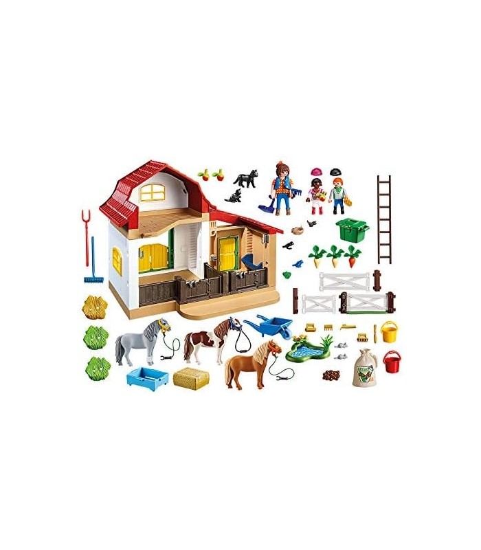 PLAYMOBIL Fazenda de Pôneis