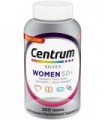 Centrum Silver Womens Multivitamínico para mulheres 50 Plus, suplemento com vitamina D3, vitaminas B, ingredientes não transgêni