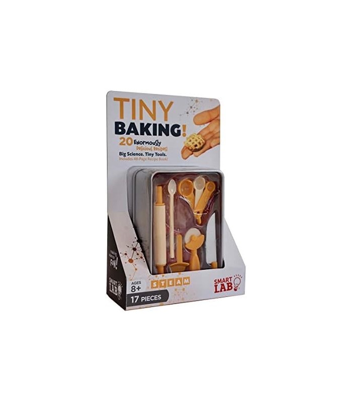 SmartLab Toys Tiny Baking com 20 Deliciosas Receitas Minúsculas. Ciência. Ferramentas Minúsculas.