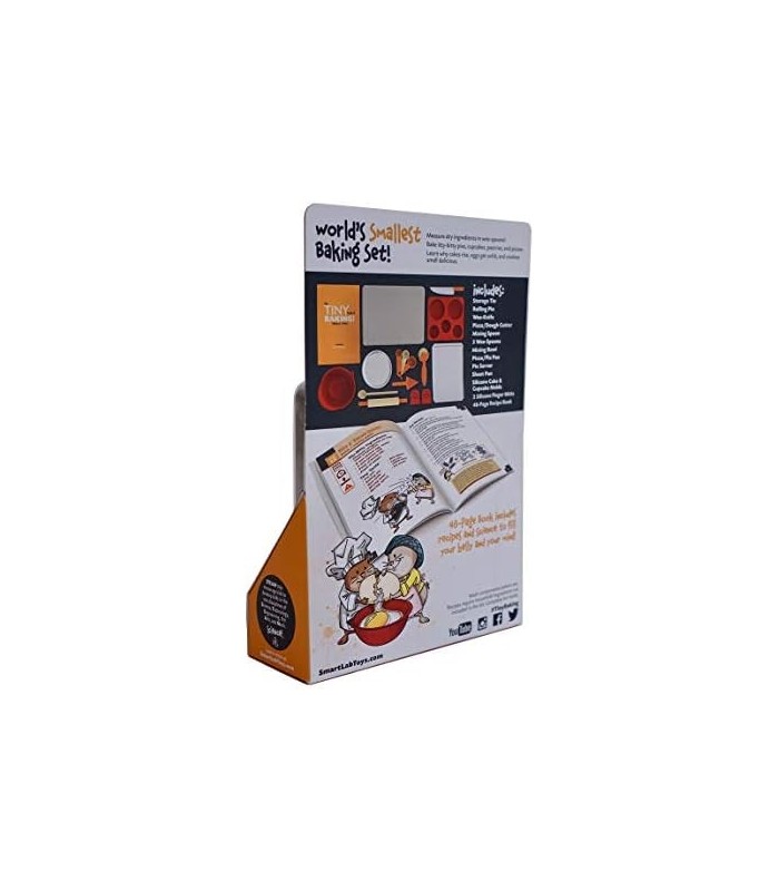 SmartLab Toys Tiny Baking com 20 Deliciosas Receitas Minúsculas. Ciência. Ferramentas Minúsculas.