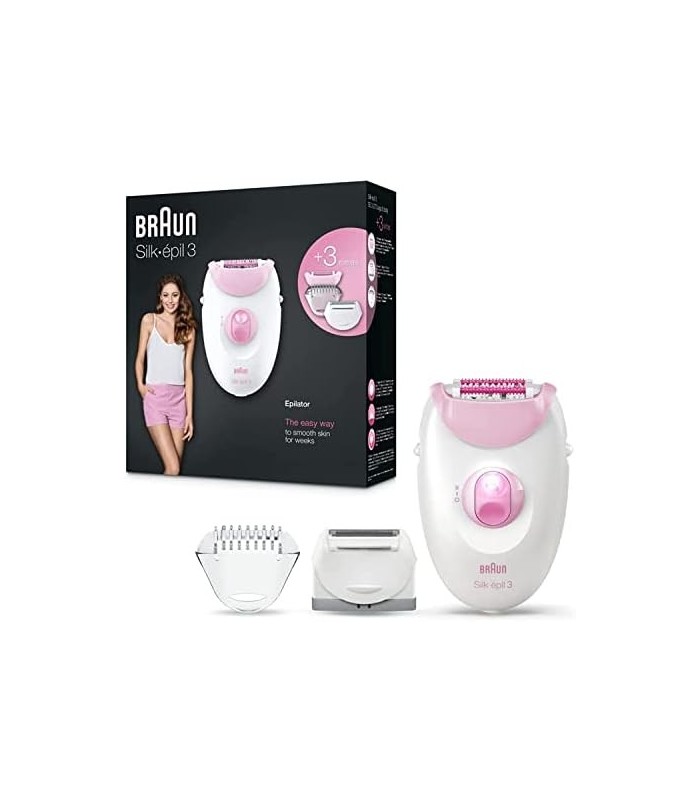 Braun Depilador Silk-epil 3 3-270, Depilação Feminina, Barbeador e Aparador