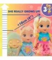 Baby Alive Baby Grows Up (Happy) - Happy Hope ou Merry Meadow, Growing and Talking Baby Doll, Toy with 1 Surprise Doll and 8 Acc