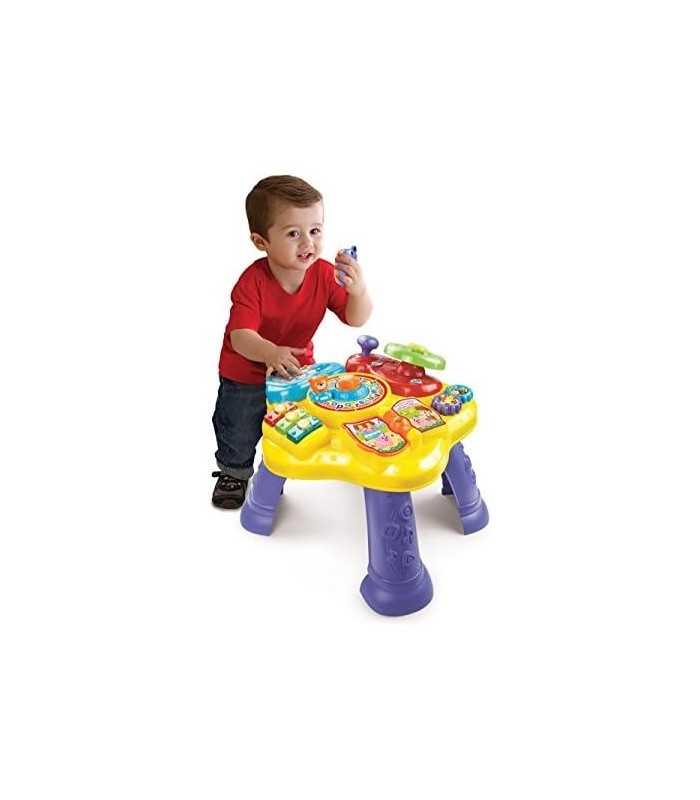 VTech Magic Star Learning Table (embalagem livre de frustração), amarelo